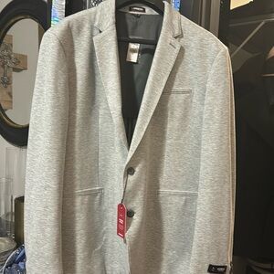 New Express Stretch Gray Sportcoat